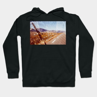 Road Tripping in Scandinavia - Jotunheimen NP Through Windshield Hoodie